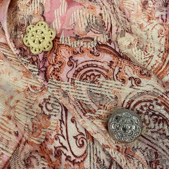 Lane Bryant Blazer Womens 18 Orange Jacket Work Office Harvest Casual Career - Picture 16 of 16